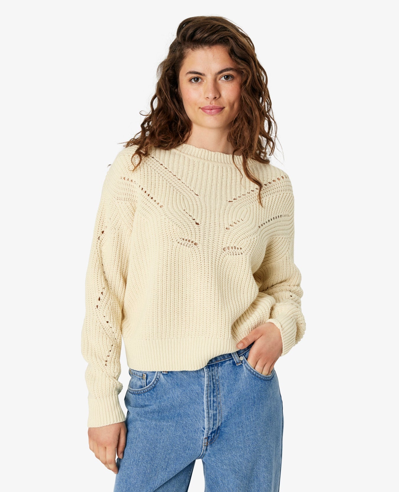 MATHILDENN STRIKKET PULLOVER