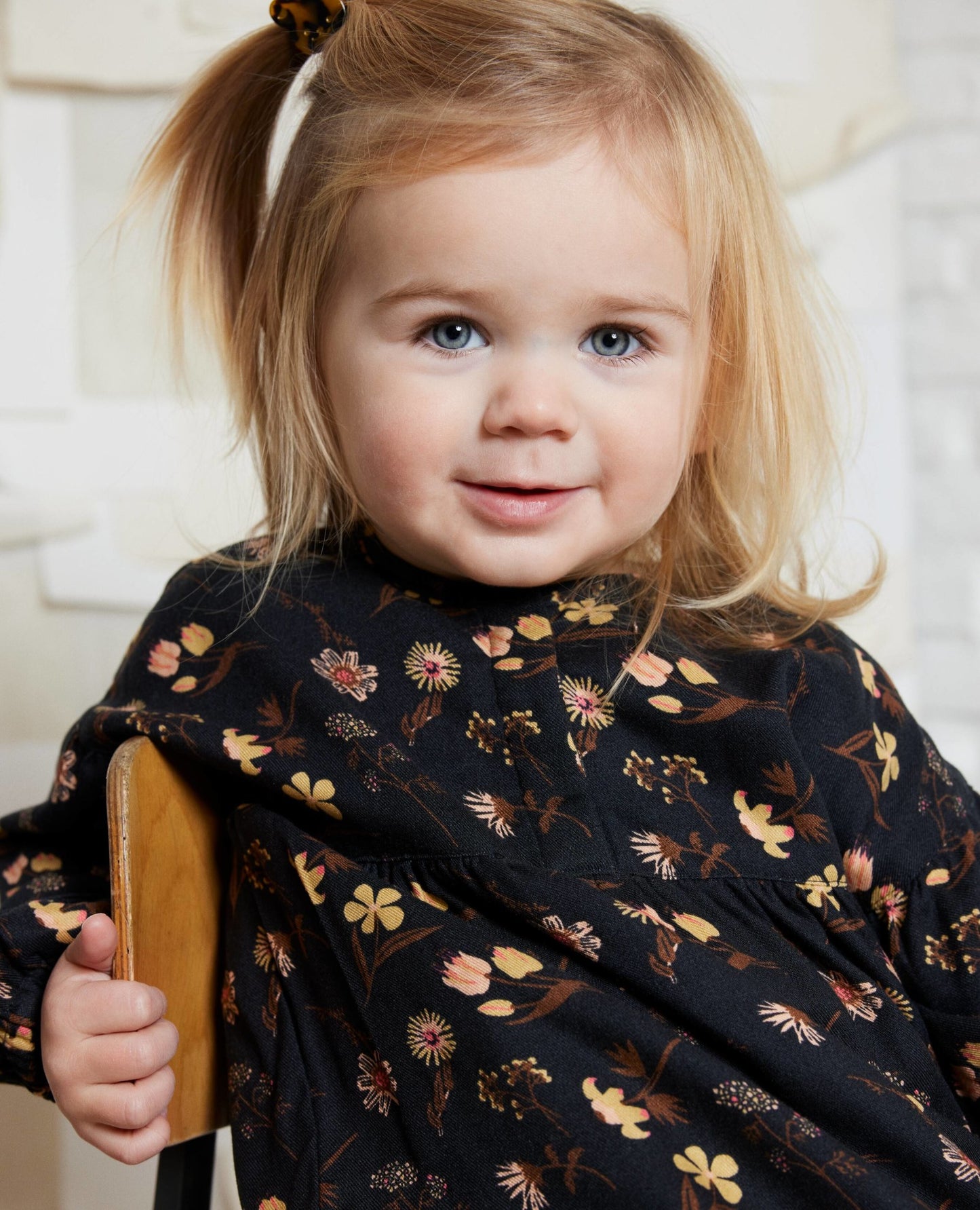 FAYANNM MØNSTRET BABY KJOLE