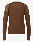 LOUISANN STRIKKET CARDIGAN MED HULMØNSTER