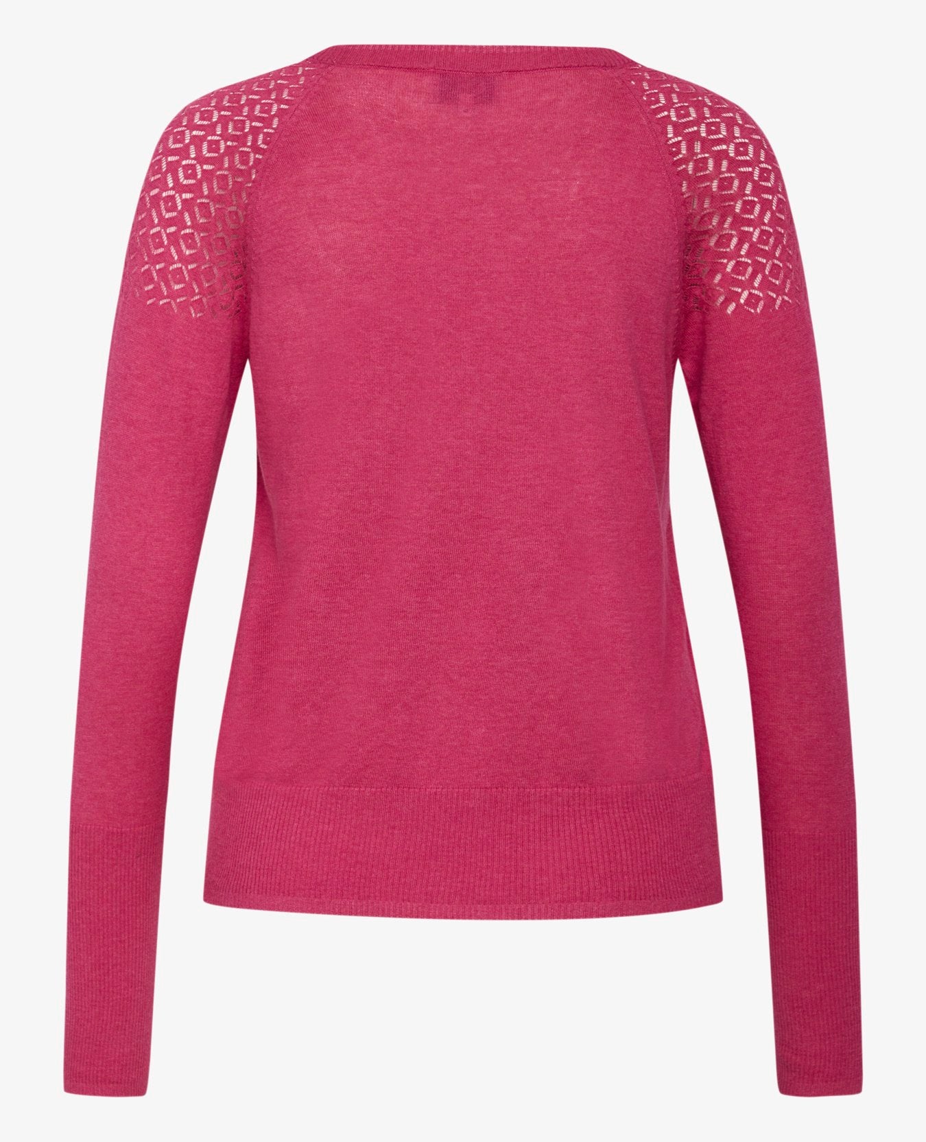 LOUISANN PULLOVER MED HULMØNSTER
