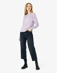 LOUISANN PULLOVER MED HULMØNSTER