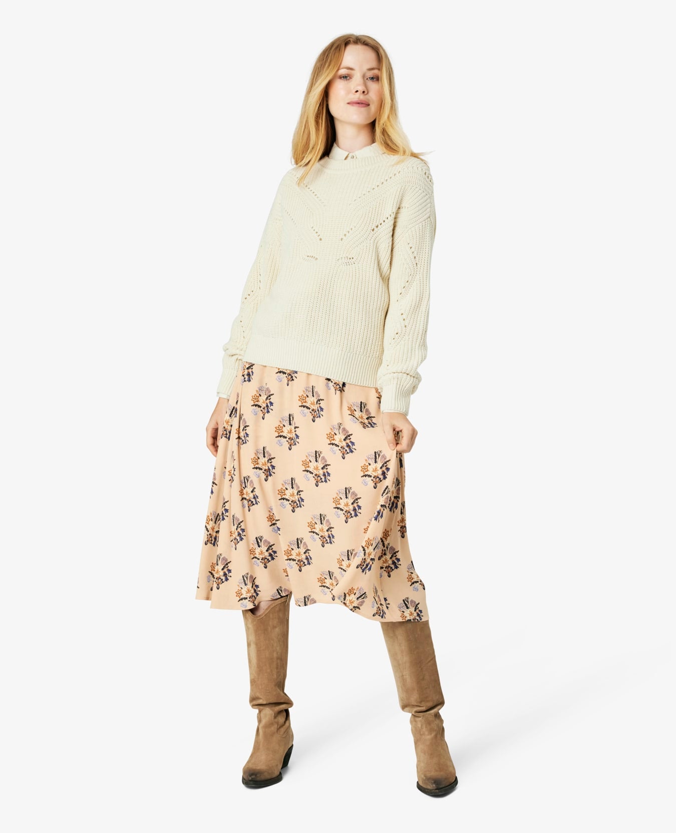 MATHILDENN STRIKKET PULLOVER