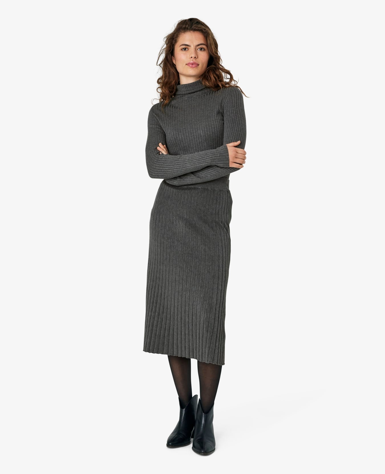 VIBENN RIBSTRIKKET PULLOVER