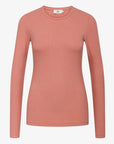 LYRANN RIBSTRIKKET BLUSE
