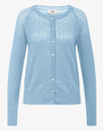 LOUISANN STRIKKET CARDIGAN MED HULMØNSTER