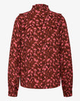 LONANN MØNSTRET BLUSE