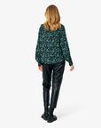 LONANN MØNSTRET BLUSE