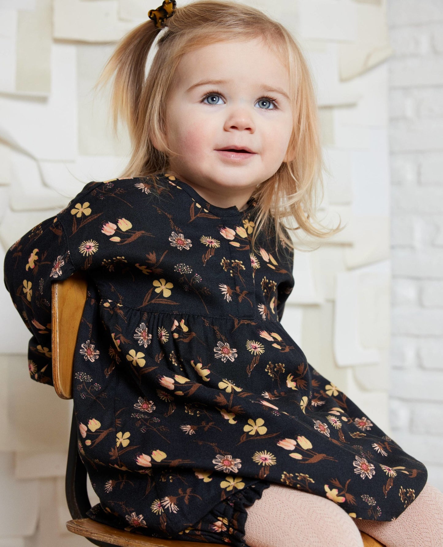 FAYANNM MØNSTRET BABY KJOLE