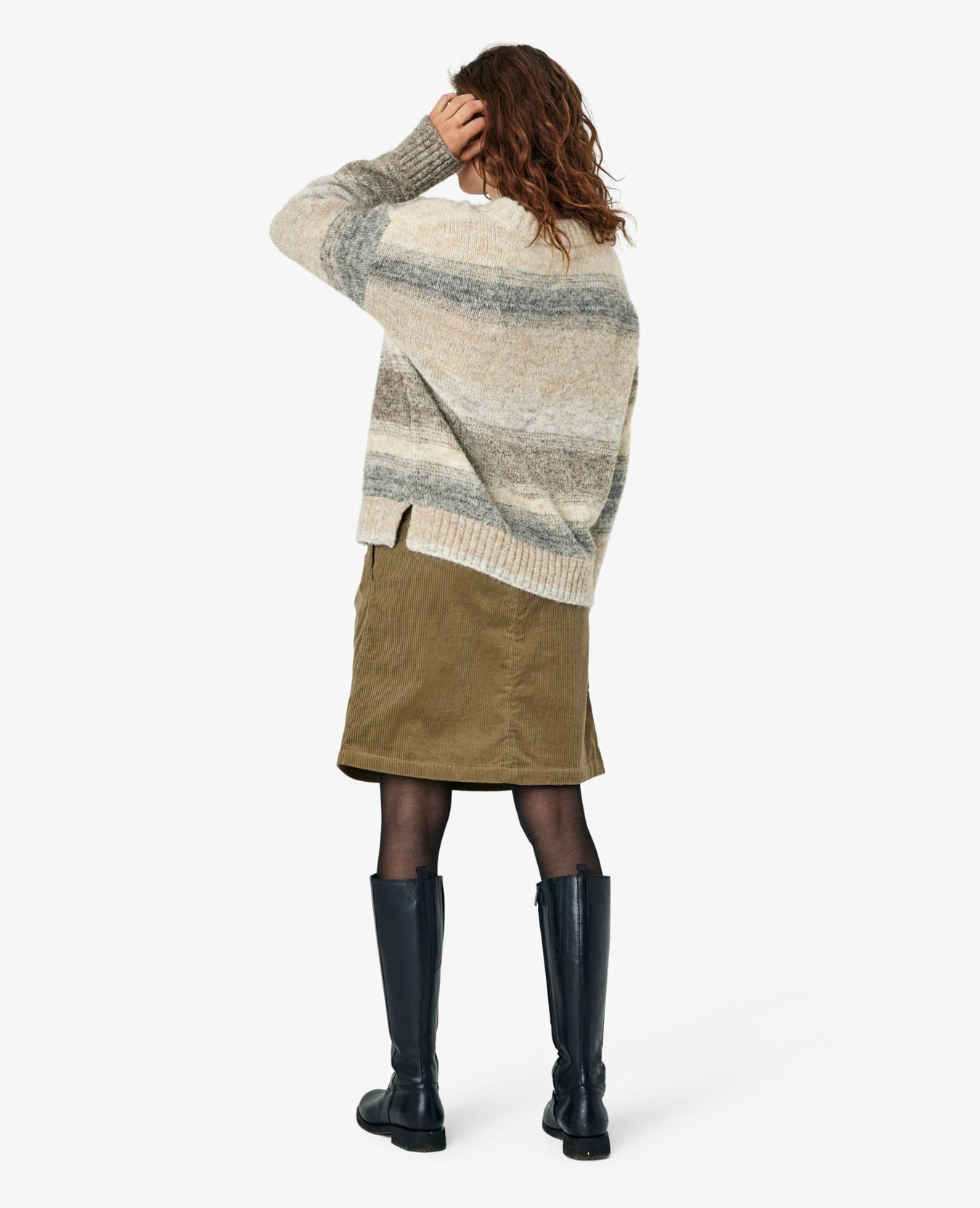 MAUDANN STRIKKET PULLOVER