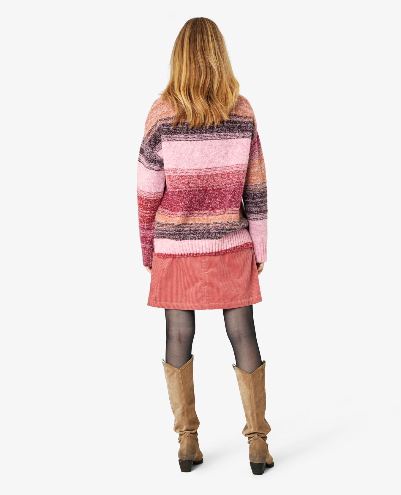 MAUDANN STRIKKET PULLOVER