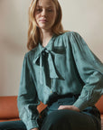 MOANN BLUSE I VISKOSE