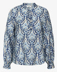 MIRABELNN BLUSE MED FLÆSER