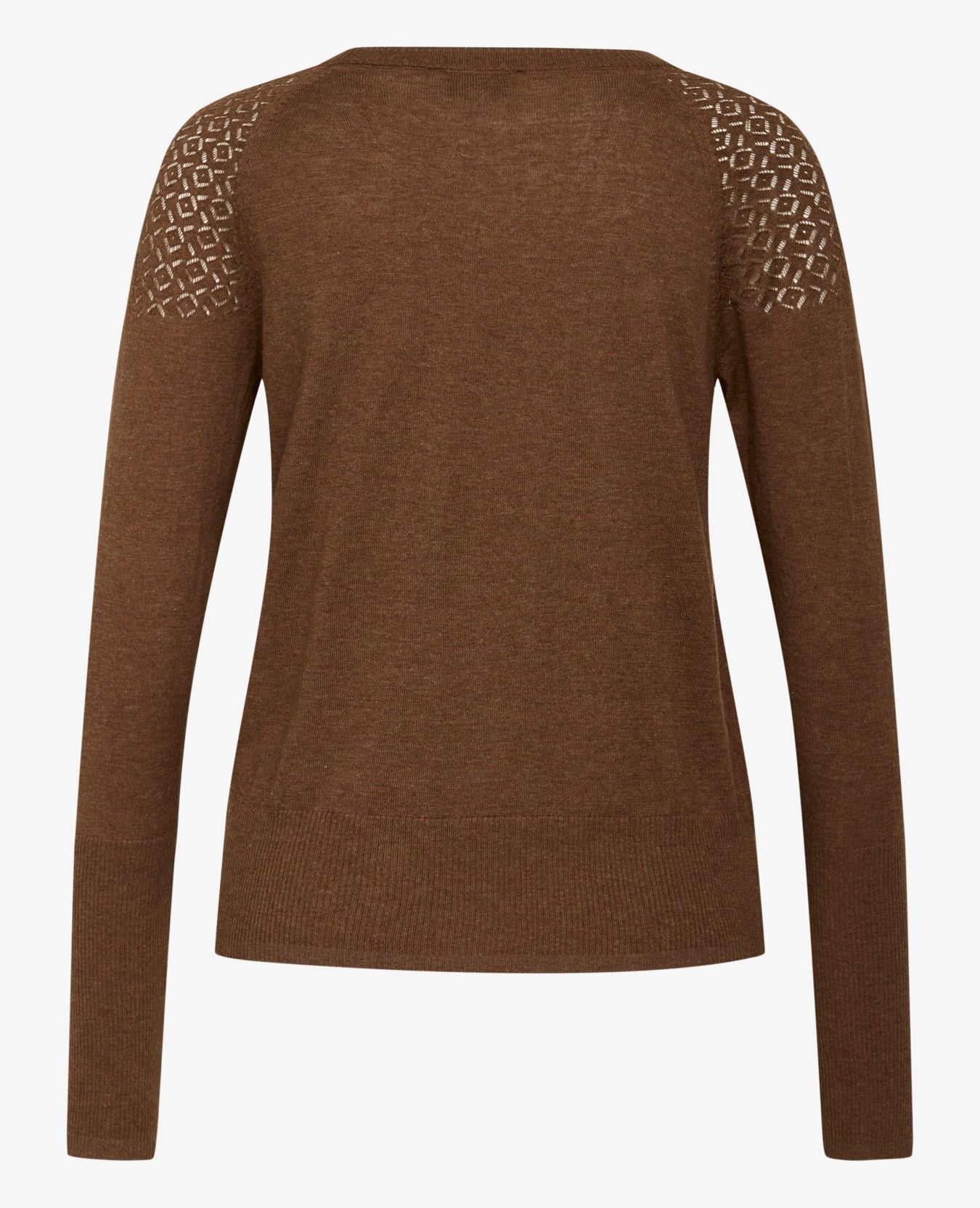 LOUISANN PULLOVER MED HULMØNSTER