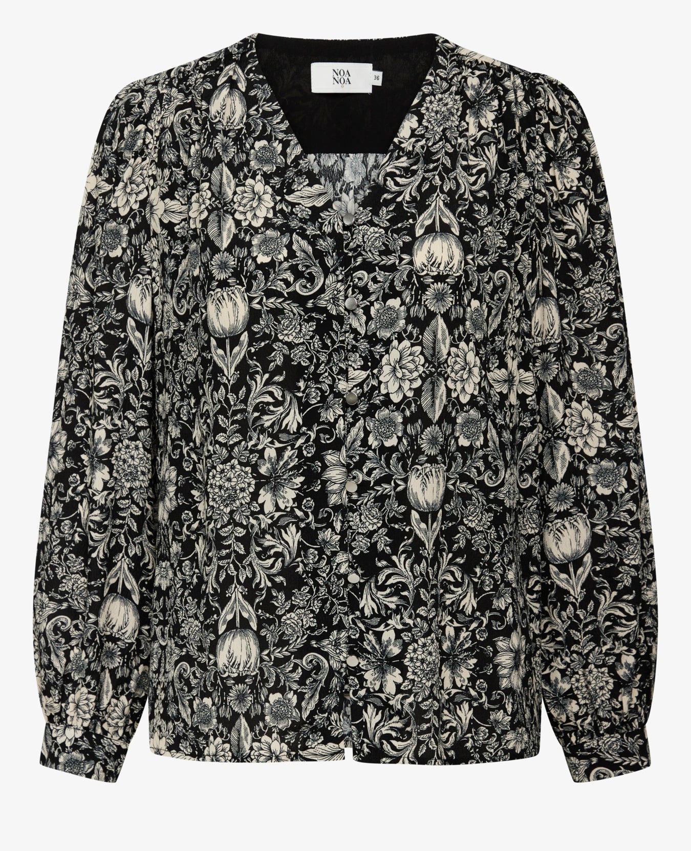 LOUISENN MØNSTRET BLUSE