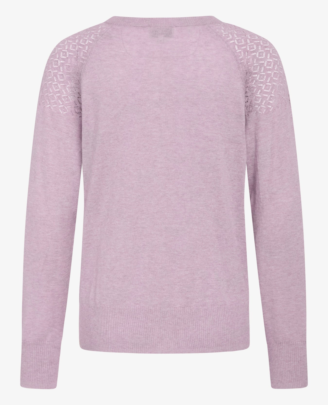 LOUISANN STRIKKET CARDIGAN MED HULMØNSTER