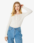MINDYNN LANGÆRMET T-SHIRT