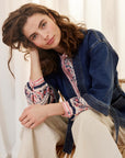 OTN SHEER TENCEL SKJORTE