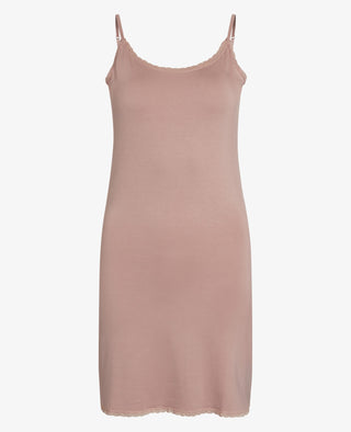 ESSENTIAL LACE JERSEY DRESS