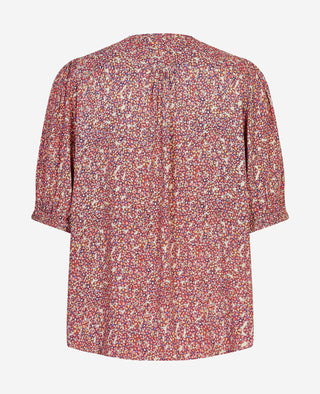FLORAL MOSS BLOUSE