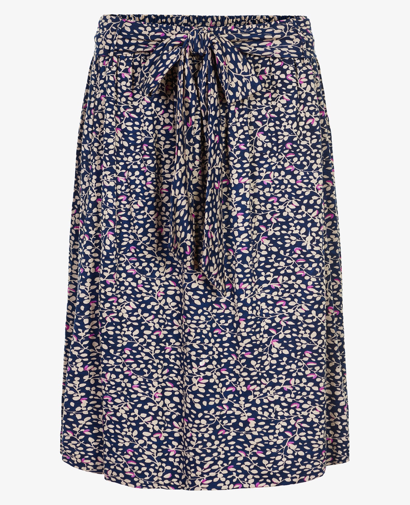 PRINTED JERSEY SKIRT