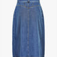 MIDWEIGHT INDIGO SKIRT