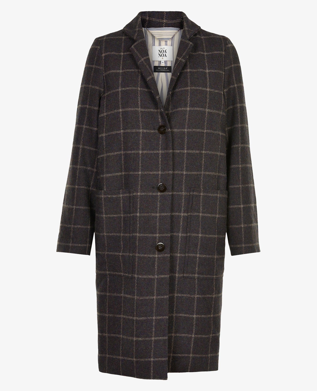 CHECKED COAT