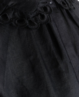 OTN ORGANIC LINEN DECO BLOUSE