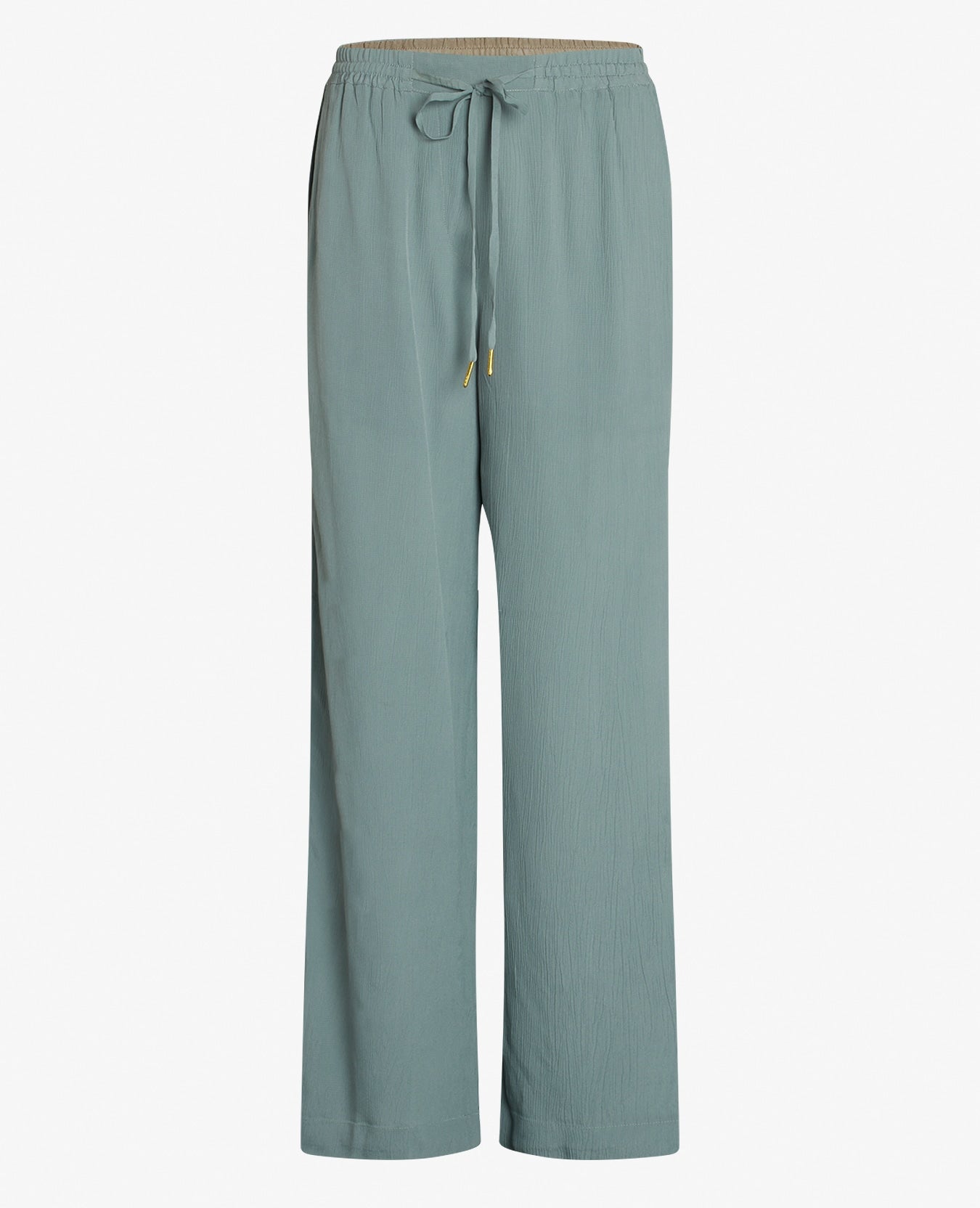 LIGHT VISCOSE STRUCTURE TROUSERS