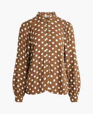 DOTTED MOSS BLOUSE