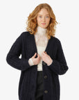 MYRANN STRIKKET CARDIGAN