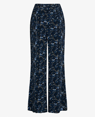 PAISLEY AIR CREPE TROUSERS