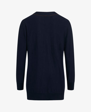 ESSENTIAL COTTON CASHMERE CARDIGAN