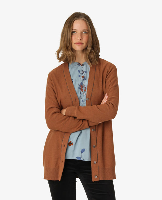 ESSENTIAL COTTON CASHMERE CARDIGAN