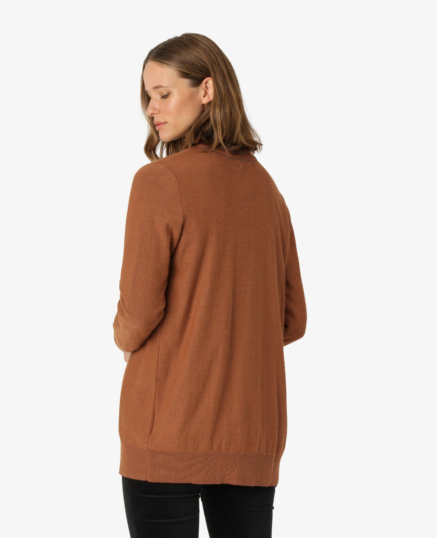 ESSENTIAL COTTON CASHMERE CARDIGAN