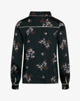VISCOSE SATEEN SKJORTE