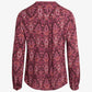 BINANN MØNSTRET BLUSE