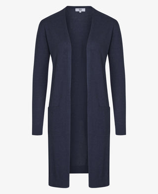 ESSENTIAL COTTON MELANGE CARDIGAN