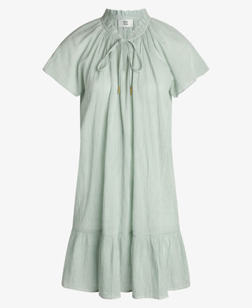 ORGANIC COTTON CREASED SHEER TUNIC