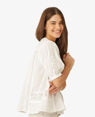 OTN ORGANIC FINE COTTON BLUSE