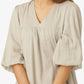 ORGANIC COTTON GAUZE KJOLE