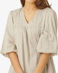 ORGANIC COTTON GAUZE KJOLE