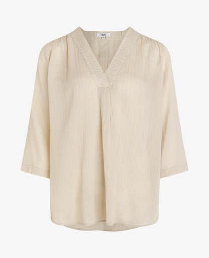 ORGANIC COTTON GAUZE BLUSE