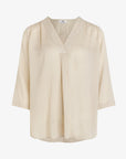 ORGANIC COTTON GAUZE BLUSE