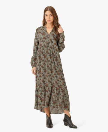 VIGGANN LANG BLOMSTRET KJOLE