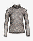 MADDIENN MESH BLUSE