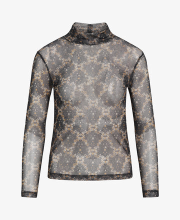 MADDIENN MESH BLUSE