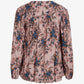 LINNN MØNSTRET BLUSE