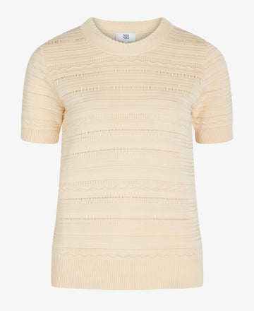 MOLLYNN STRIKKET PULLOVER