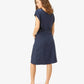 KATIENN BLUSE MED V-HALS