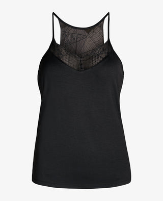 LAURANN JERSEY TOP MED BLONDER